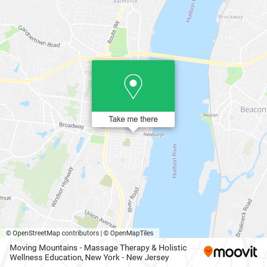 Moving Mountains - Massage Therapy & Holistic Wellness Education map