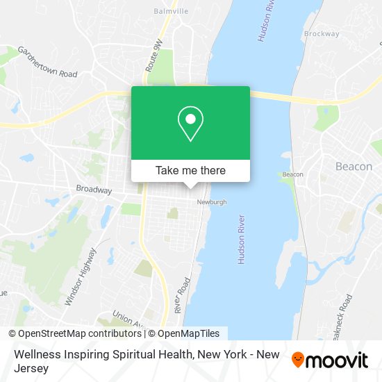 Wellness Inspiring Spiritual Health map