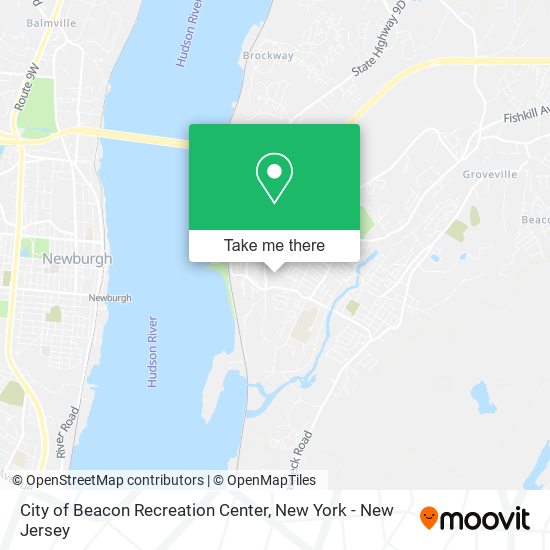 City of Beacon Recreation Center map