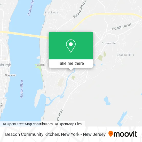 Beacon Community Kitchen map