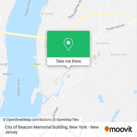 City of Beacon Memorial Building map