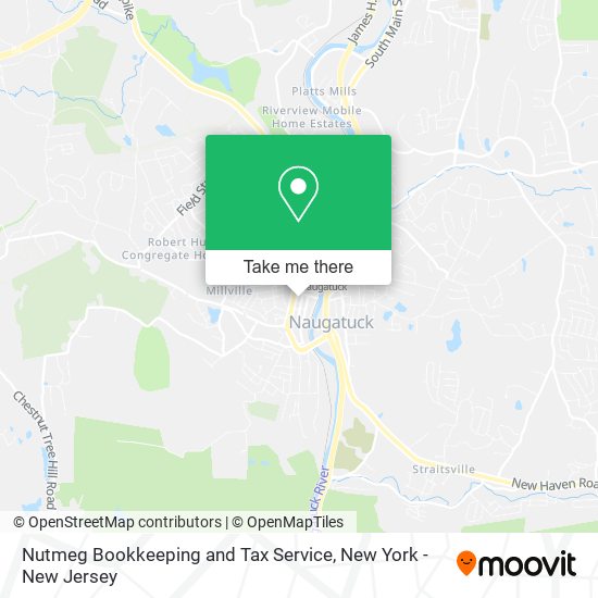 Mapa de Nutmeg Bookkeeping and Tax Service