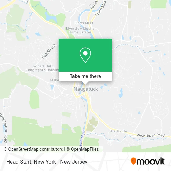 Head Start map