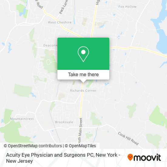 Mapa de Acuity Eye Physician and Surgeons PC