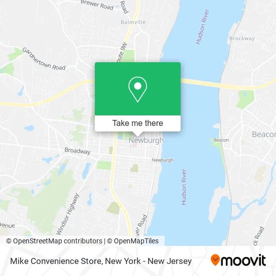 Mike Convenience Store map