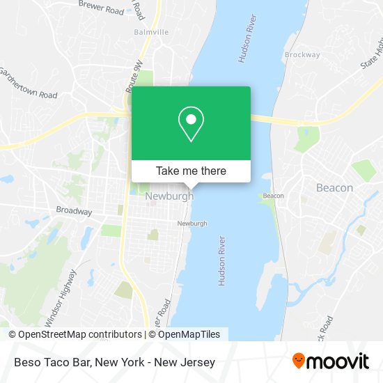 Mapa de Beso Taco Bar