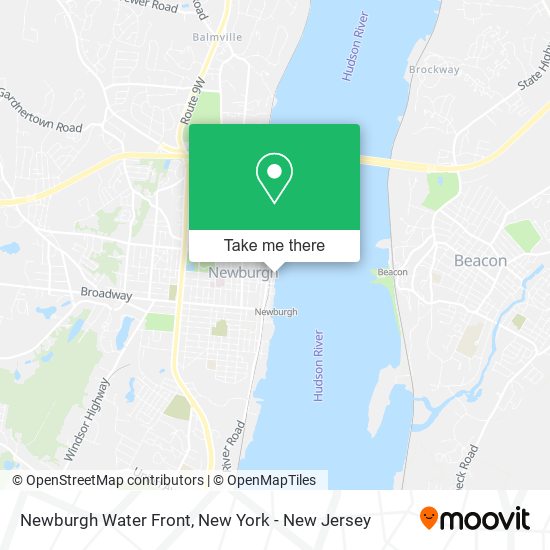 Mapa de Newburgh Water Front