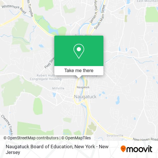 Naugatuck Board of Education map