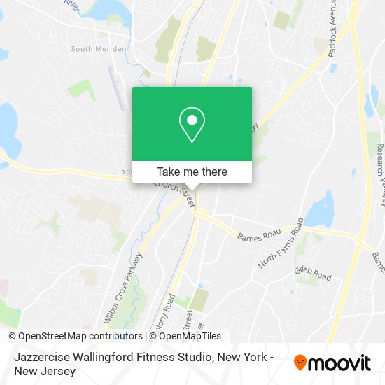 Mapa de Jazzercise Wallingford Fitness Studio