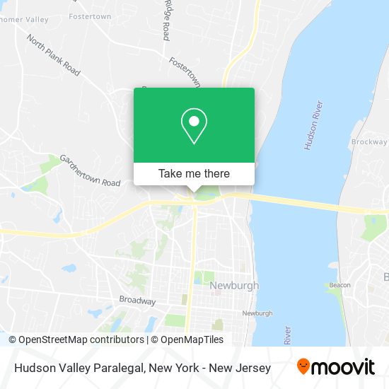 Mapa de Hudson Valley Paralegal