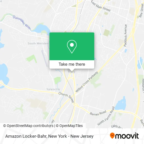 Amazon Locker-Bahr map