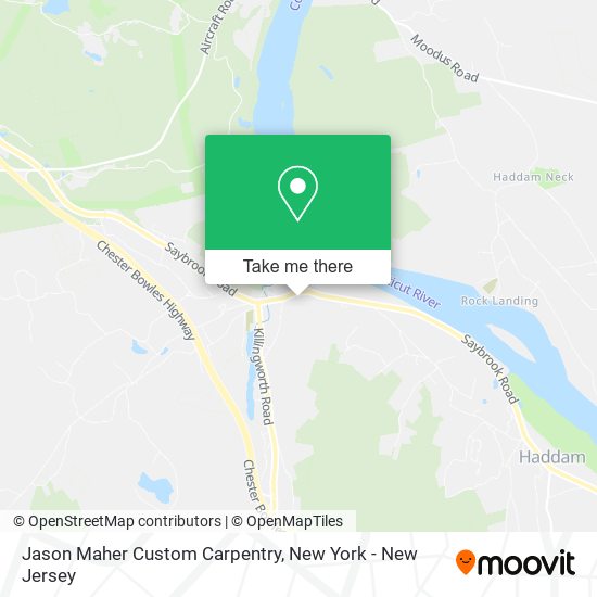 Jason Maher Custom Carpentry map