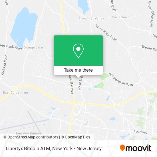 Libertyx Bitcoin ATM map