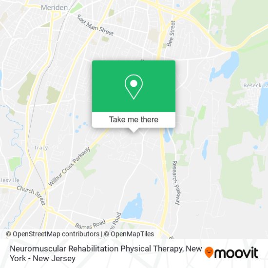 Neuromuscular Rehabilitation Physical Therapy map
