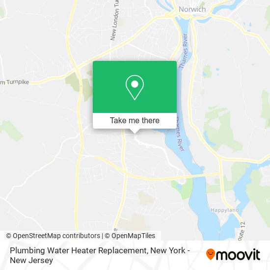 Plumbing Water Heater Replacement map