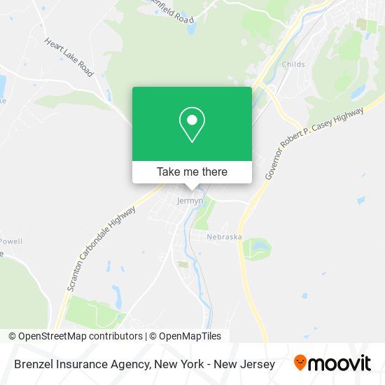 Brenzel Insurance Agency map