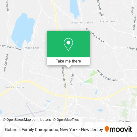 Gabriels Family Chiropractic map
