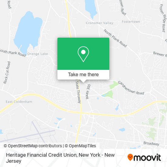 Mapa de Heritage Financial Credit Union