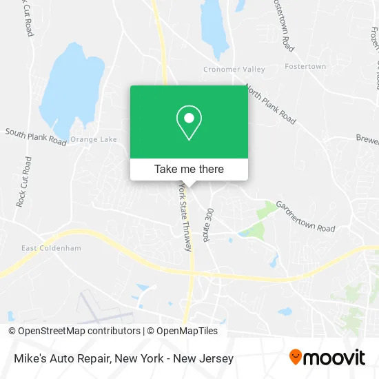 Mike's Auto Repair map