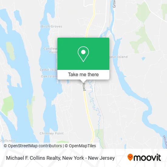 Michael F. Collins Realty map