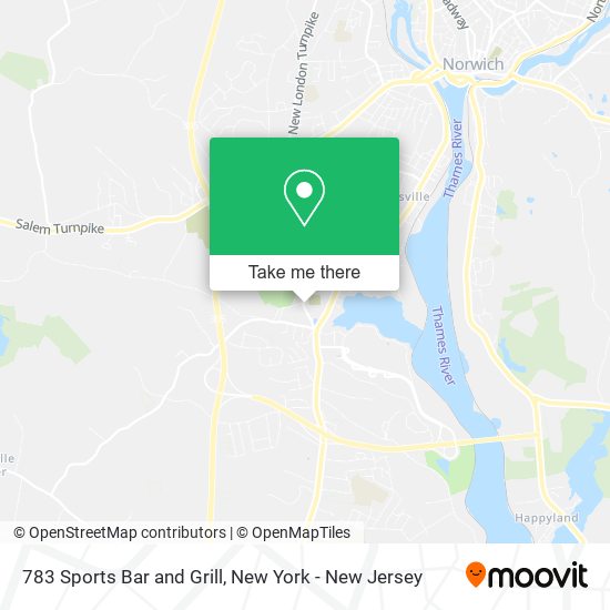 Mapa de 783 Sports Bar and Grill