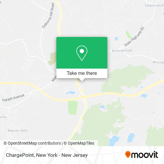 ChargePoint map