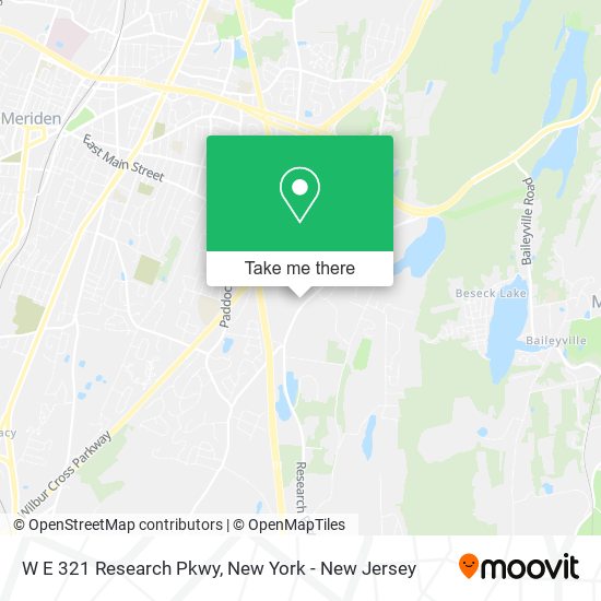 Mapa de W E 321 Research Pkwy