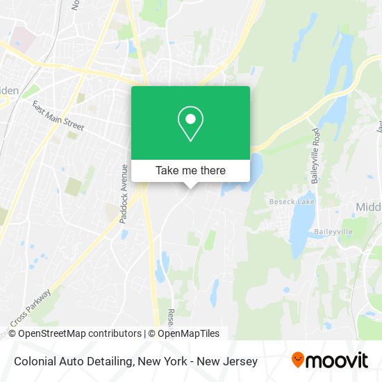 Colonial Auto Detailing map