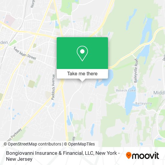 Bongiovanni Insurance & Financial, LLC map