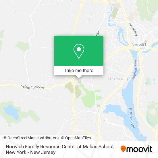Mapa de Norwich Family Resource Center at Mahan School