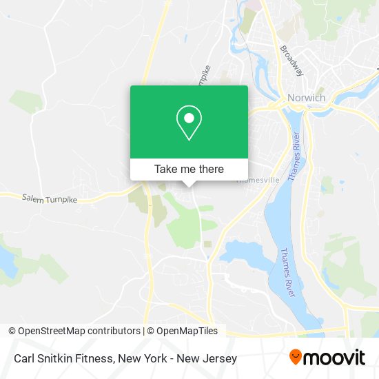 Mapa de Carl Snitkin Fitness