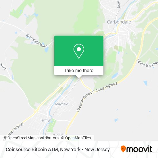 Coinsource Bitcoin ATM map