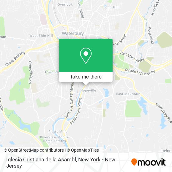 Iglesia Cristiana de la Asambl map