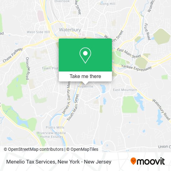 Menelio Tax Services map