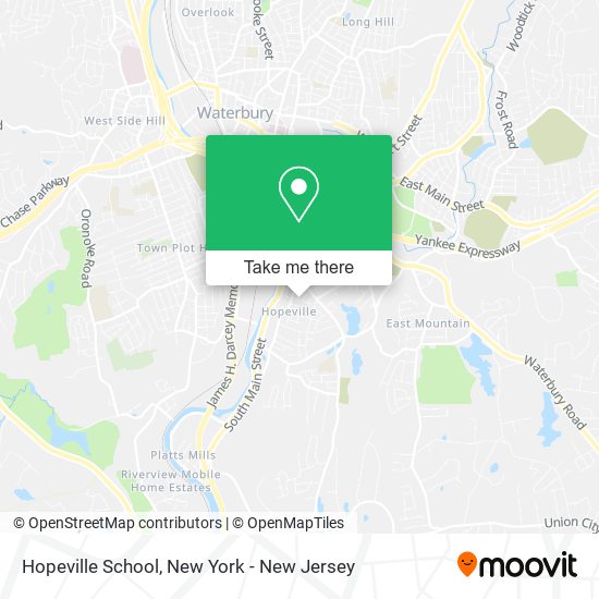 Hopeville School map