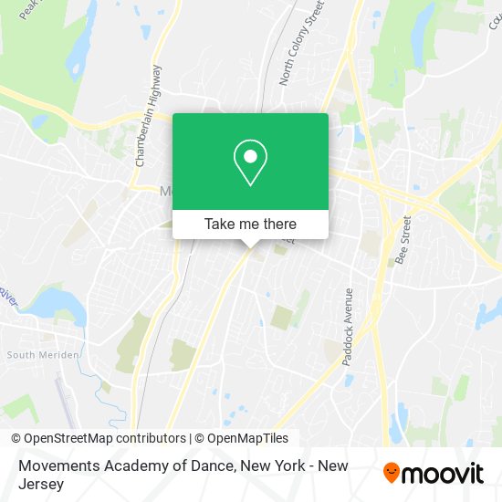 Movements Academy of Dance map