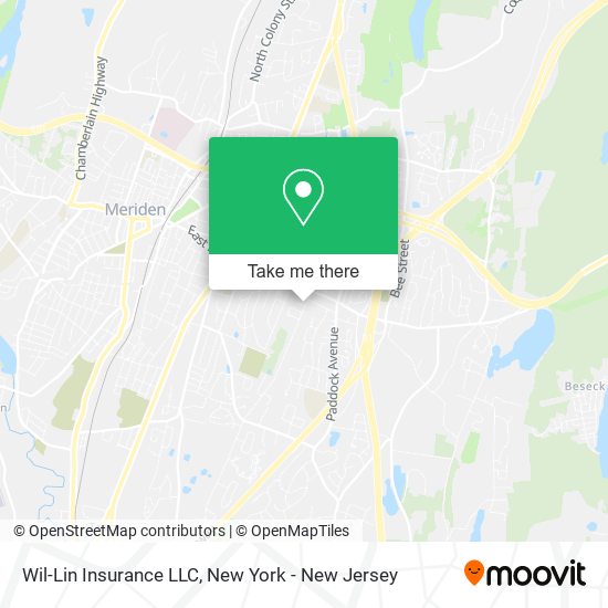 Wil-Lin Insurance LLC map