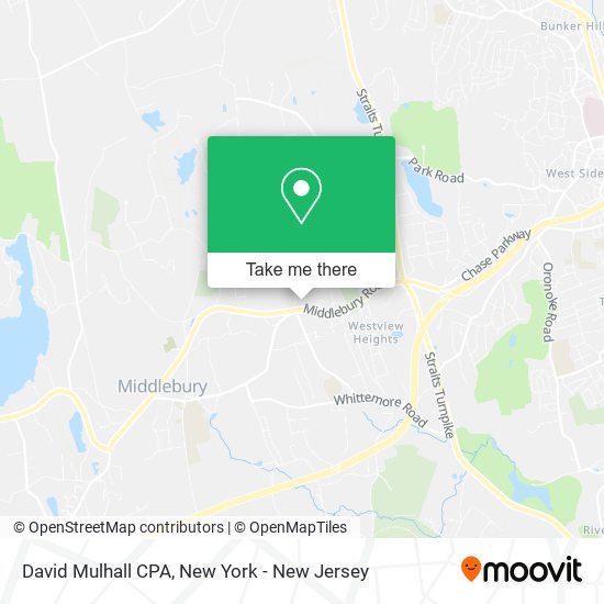 Mapa de David Mulhall CPA