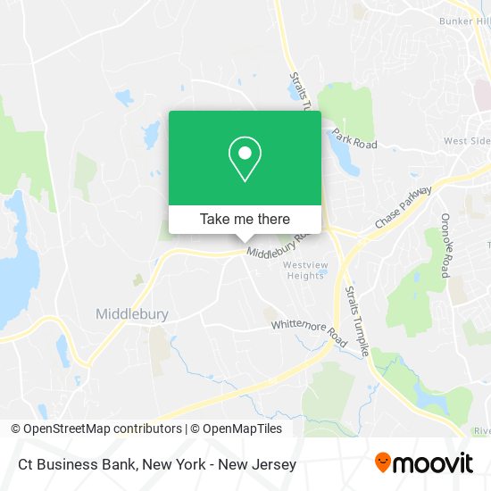 Ct Business Bank map