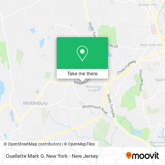 Mapa de Ouellette Mark G