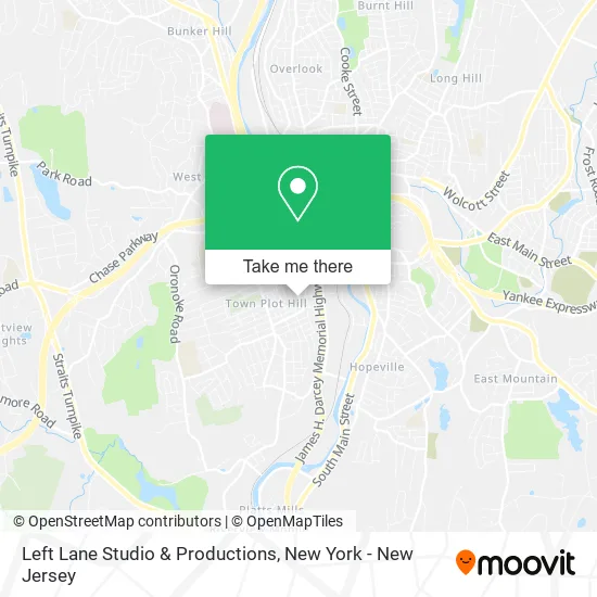 Left Lane Studio & Productions map