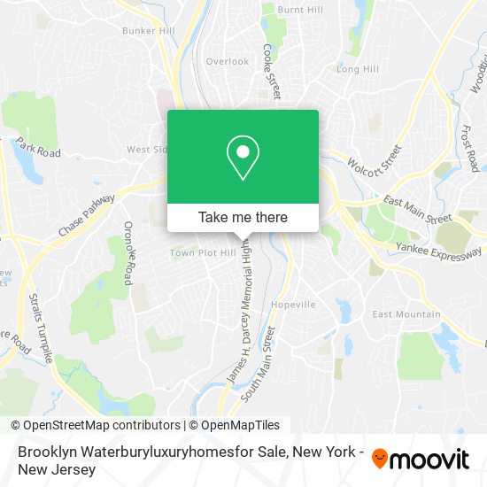 Brooklyn Waterburyluxuryhomesfor Sale map