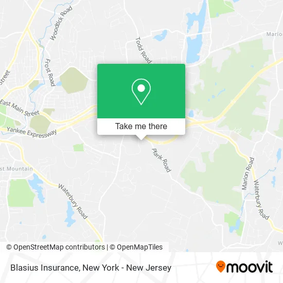 Blasius Insurance map