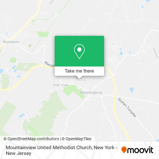 Mapa de Mountainview United Methodist Church