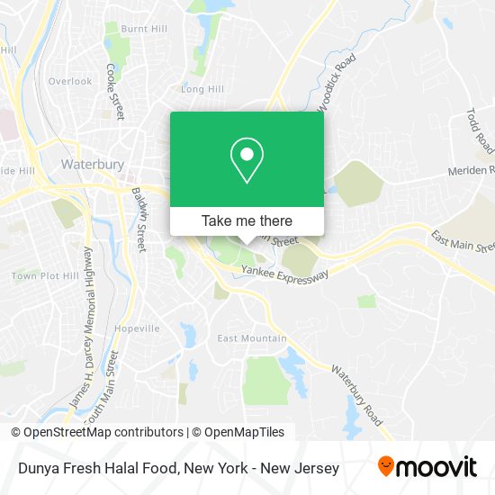 Mapa de Dunya Fresh Halal Food