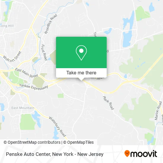 Penske Auto Center map