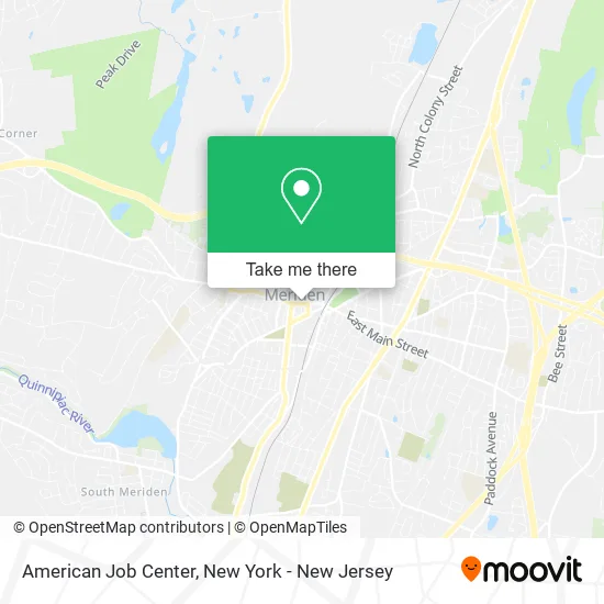 American Job Center map