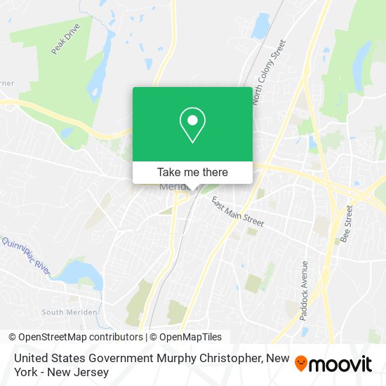 United States Government Murphy Christopher map