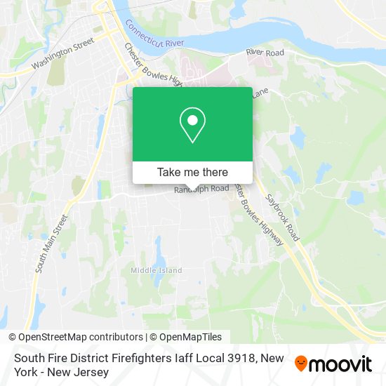 Mapa de South Fire District Firefighters Iaff Local 3918