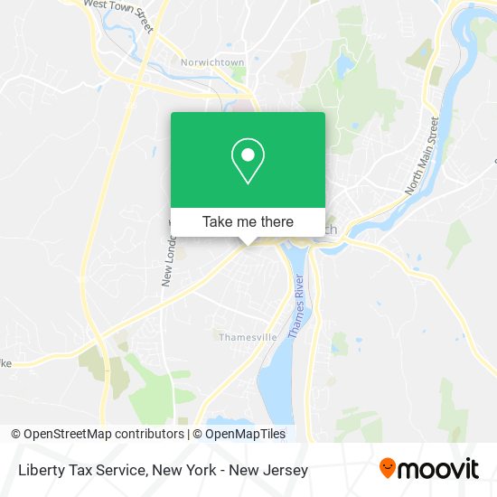 Mapa de Liberty Tax Service